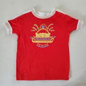 Vintage 80s "Mechanical Genius" Tee 2t/3t